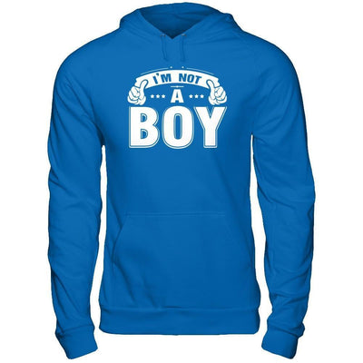 I'm Not A Boy-T-Shirt & Hoodie-Pullover Hoodie-Royal