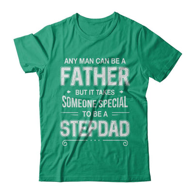 Any Man Can Be A Father Special Dad Of Twins Father's Day Gift-T-Shirt & Hoodie-Classic T-Shirt-Kelly Green