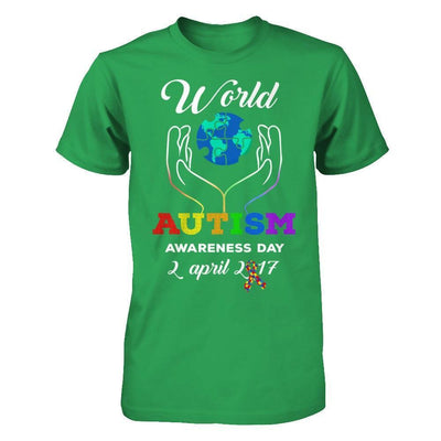 World Autism Awareness 2 April 2018-T-Shirt & Hoodie-Premium T-Shirt-Kelly Green