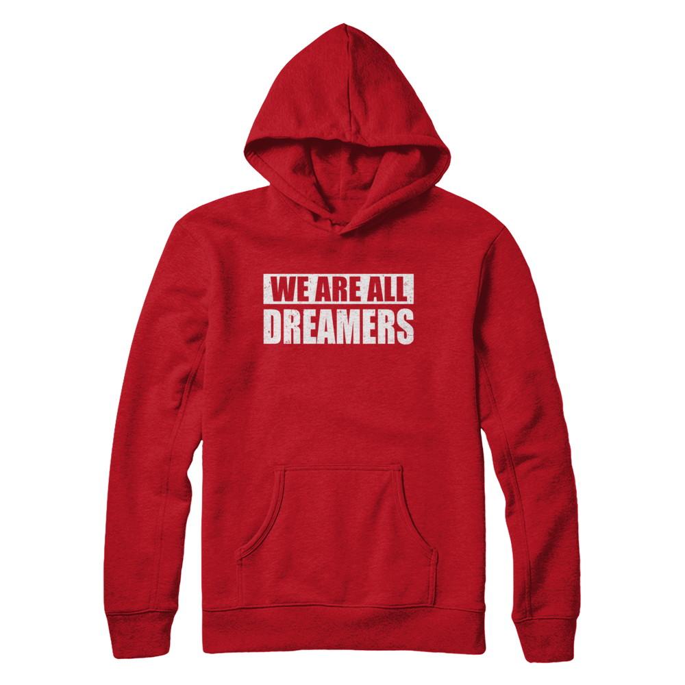 We Are All Dreamers-T-Shirt & Hoodie-Pullover Hoodie-Red