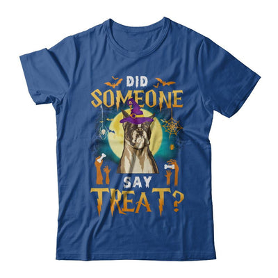 Did Someone Say Treat Boxer Halloween Costume-T-Shirt & Hoodie-Classic T-Shirt-Royal