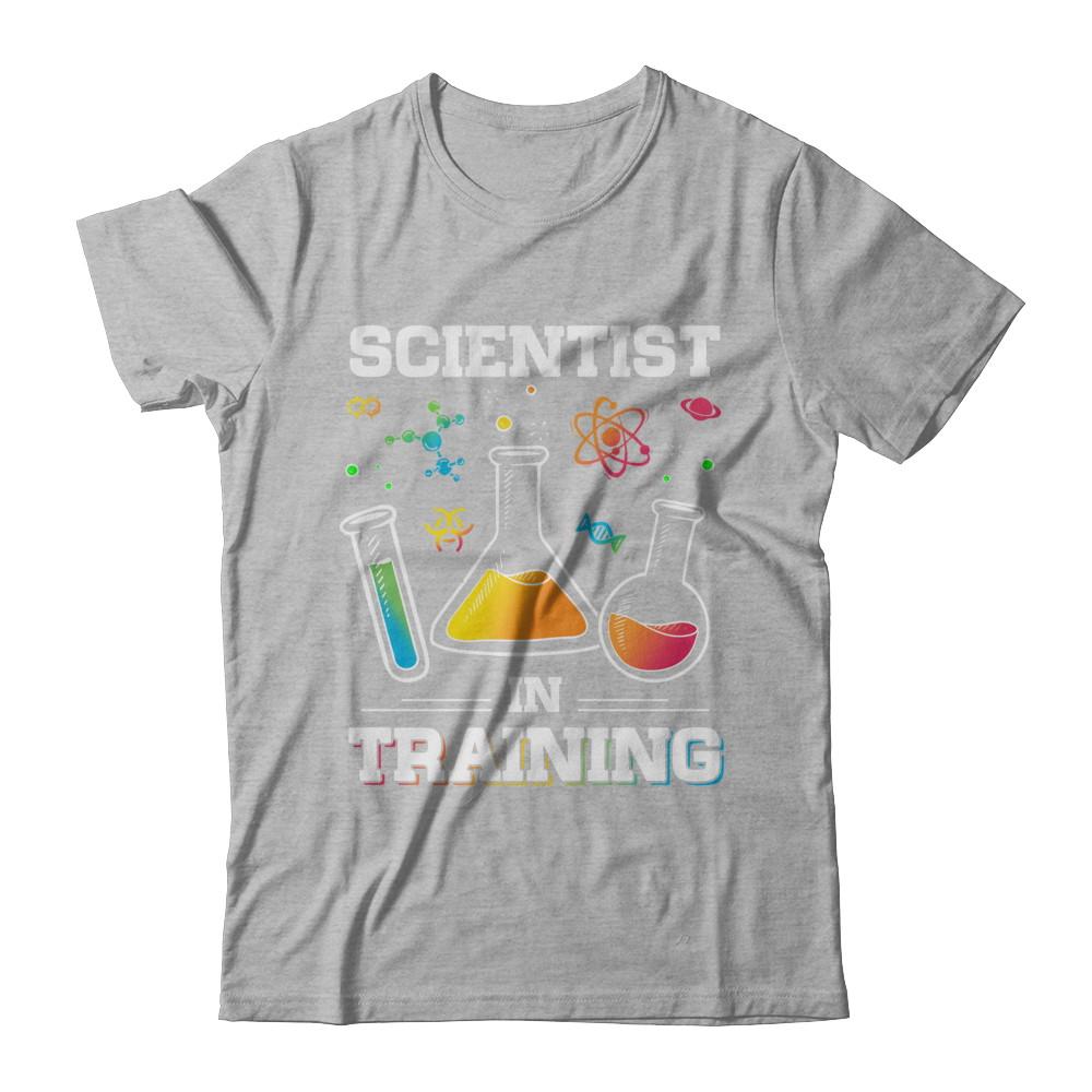 Scientist In Training Science-T-Shirt & Hoodie-Premium T-Shirt-Heather Gray
