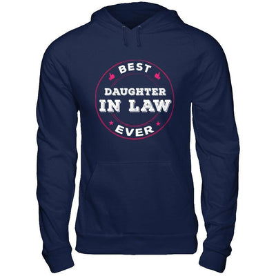 Best Daughter In Law Ever-T-Shirt & Hoodie-Pullover Hoodie-Navy