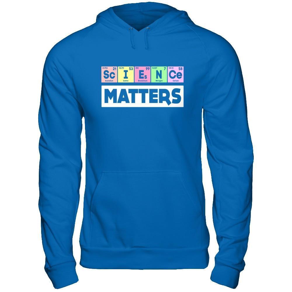 Science Matters March For Science-T-Shirt & Hoodie-Pullover Hoodie-Royal