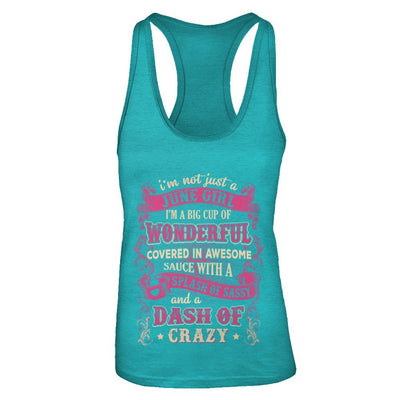 I'm Not Just A June Girl Birthday Gifts-T-Shirt & Tank Top-Women's Ideal Racerback Tank-Tahiti Blue