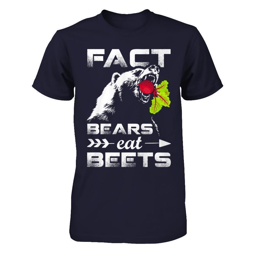 Fact Bears Eat Beets-T-Shirt & Hoodie-Premium T-Shirt-Midnight Navy
