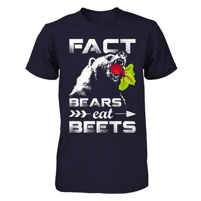 Fact Bears Eat Beets-T-Shirt & Hoodie-Premium T-Shirt-Midnight Navy