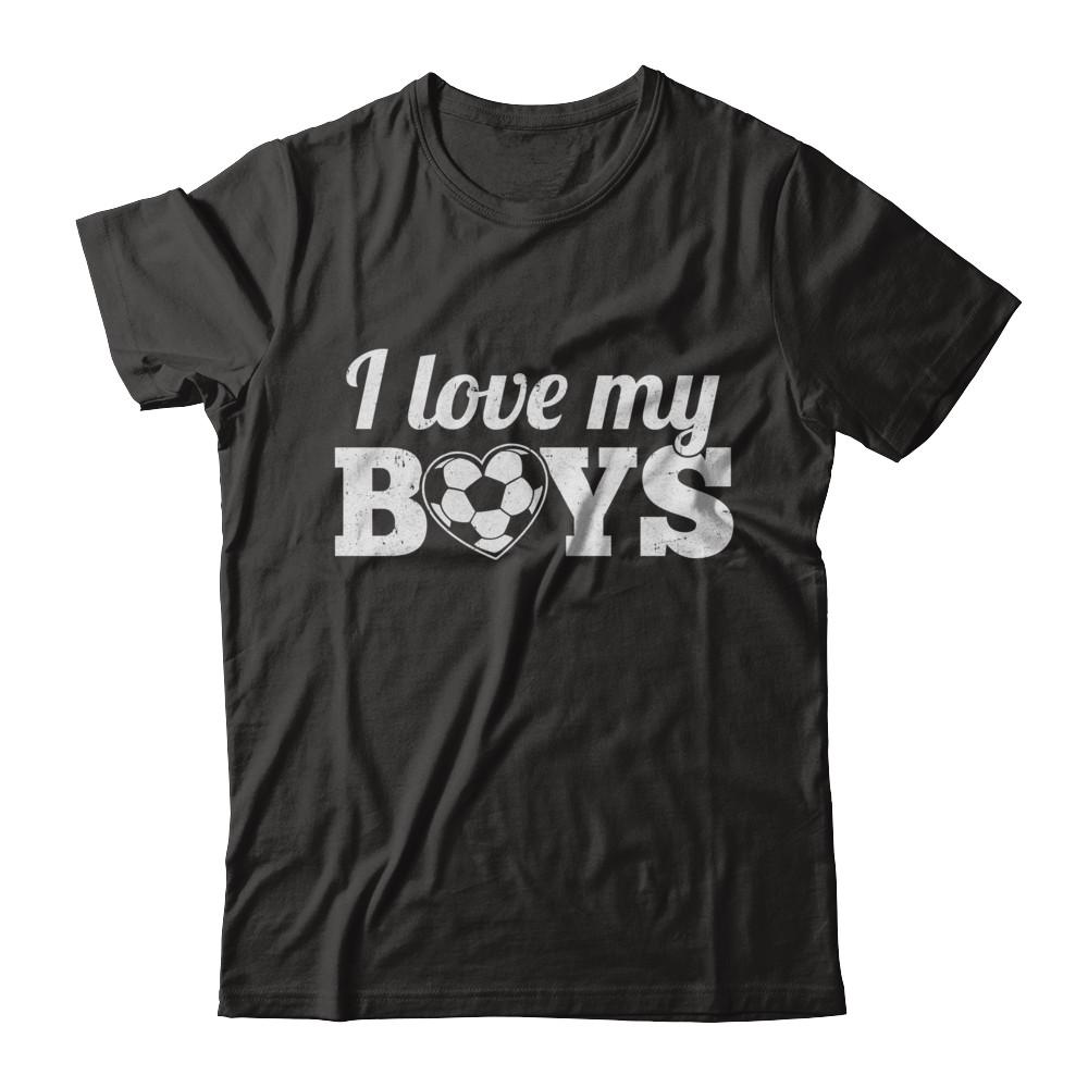 Love My Boys Mom And Dad Soccer