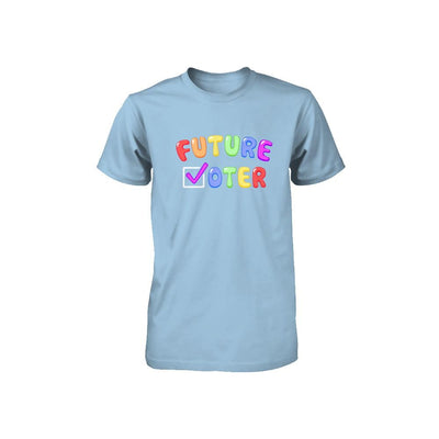 Voting Kids Vote Future Voter Rainbow Youth-Youth Shirt-Toddler T-Shirt-Light Blue