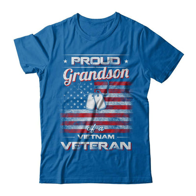Proud Grandson Of A Viet Nam Veteran-T-Shirt & Hoodie-Classic T-Shirt-Royal