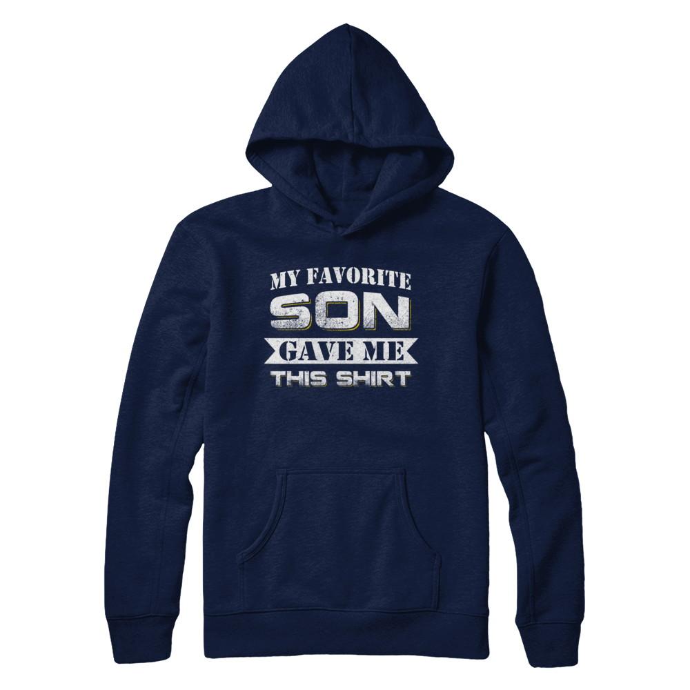 My Favorite Son Gave Me This-T-Shirt & Hoodie-Pullover Hoodie-Navy