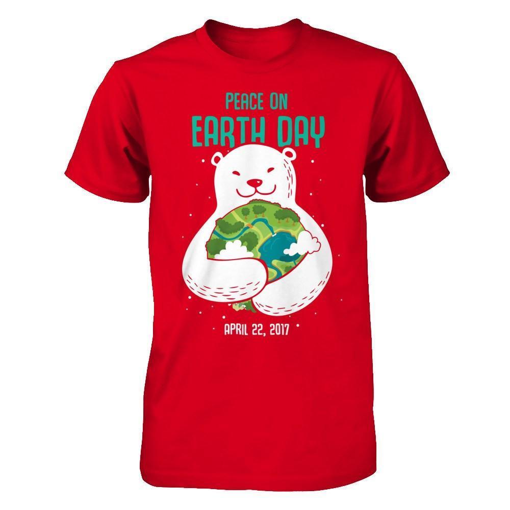 Peace On Earth Day 2017-T-Shirt & Hoodie-Premium T-Shirt-Red