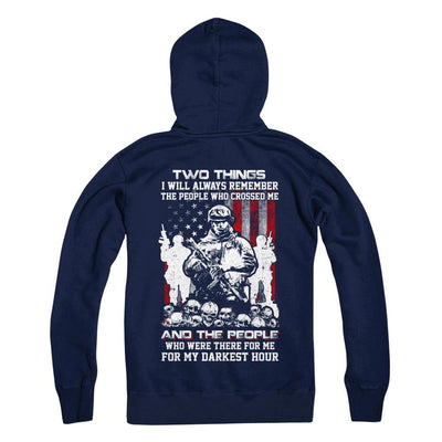 Veteran Soldier Who Were There For Me For My Darkest Hour-T-Shirt & Hoodie-Pullover Hoodie-Navy
