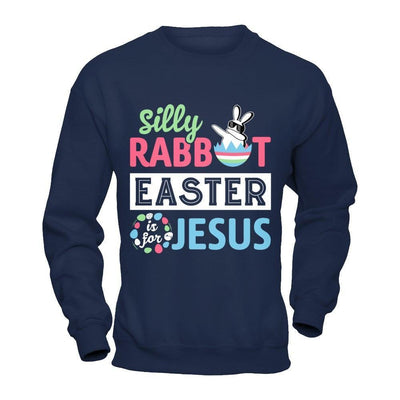 Dabbing Silly Rabbit Easter Is For Jesus-T-Shirt & Hoodie-