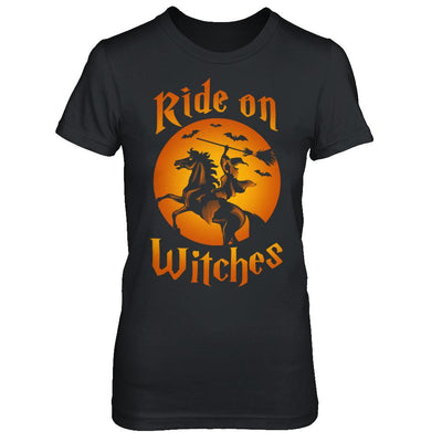 Ride On Witches-T-Shirt & Sweatshirt-Women's T-Shirt-Black