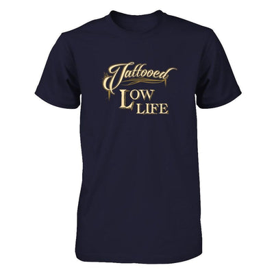 Tattooed Low Life-T-Shirt & Tank Top-Premium T-Shirt-Midnight Navy