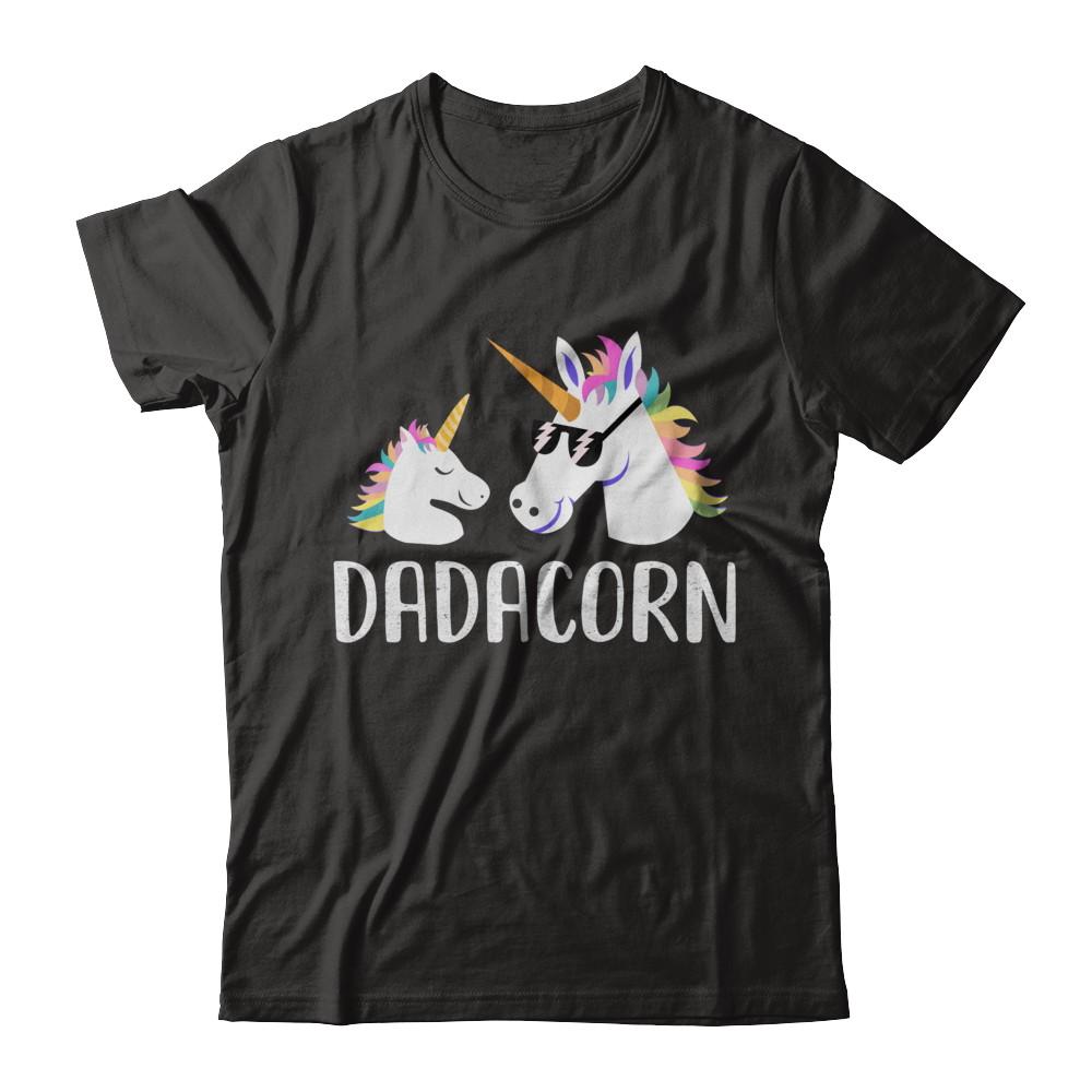 Dadacorn Unicorn Dad And Baby Fathers Day