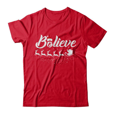 Believe Best Santa Christmas Gifts-T-Shirt & Sweatshirt-Premium T-Shirt-Red