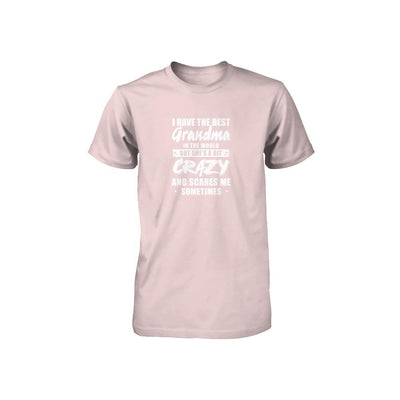 I Have The Best Grandma In The World Kids Youth-Youth Shirt-