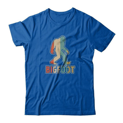 Classic Vintage Retro Style BigFoot-T-Shirt & Tank Top-Premium T-Shirt-Royal