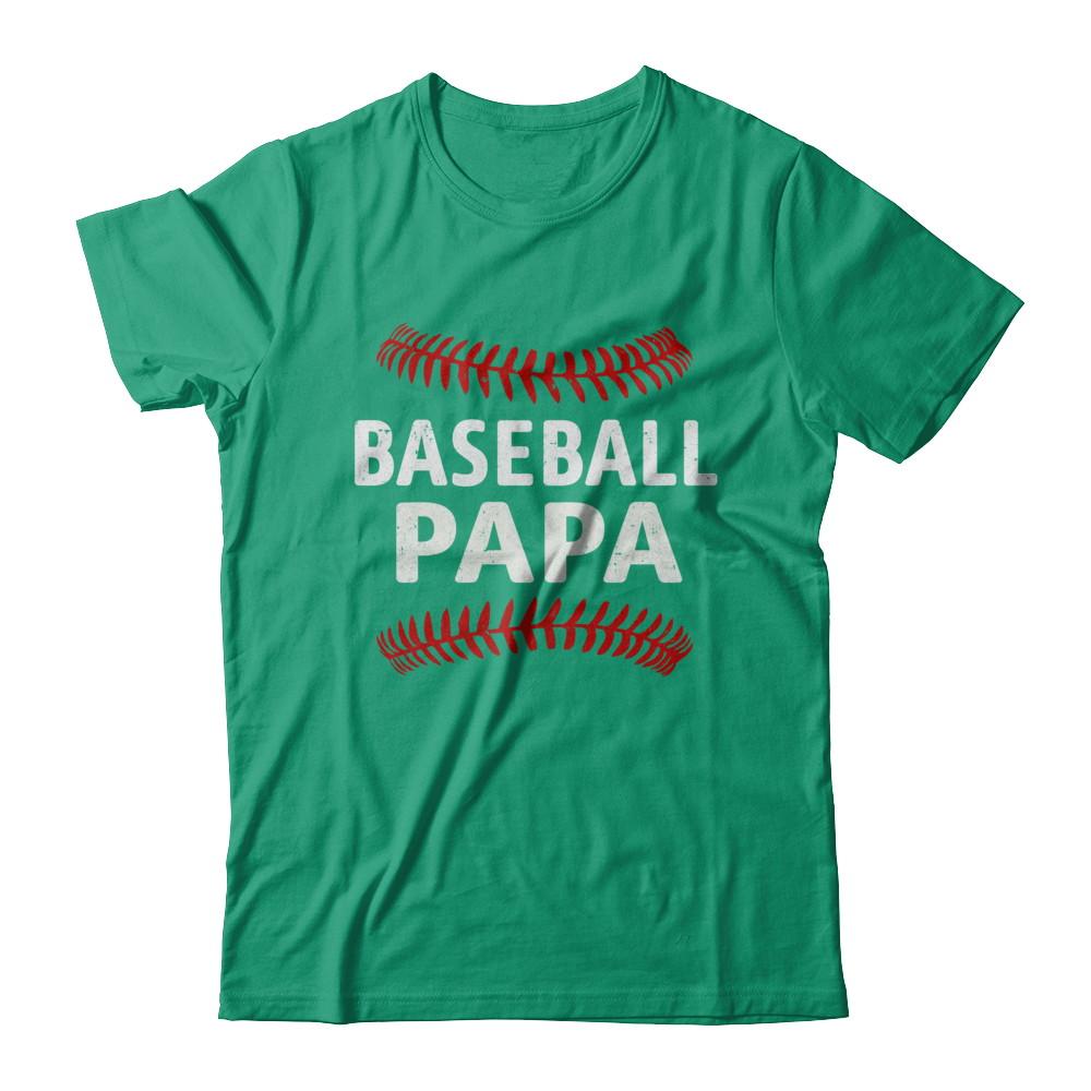 Baseball Papa-T-Shirt & Hoodie-