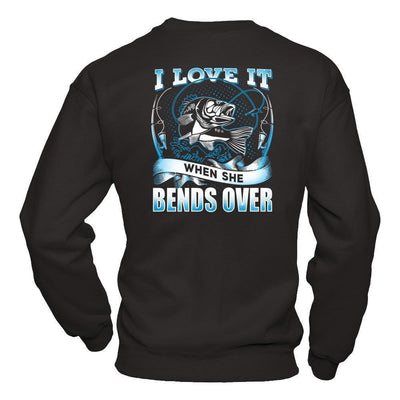 I Love It When She Bends-T-Shirt & Hoodie-Crewneck Sweatshirt-Black
