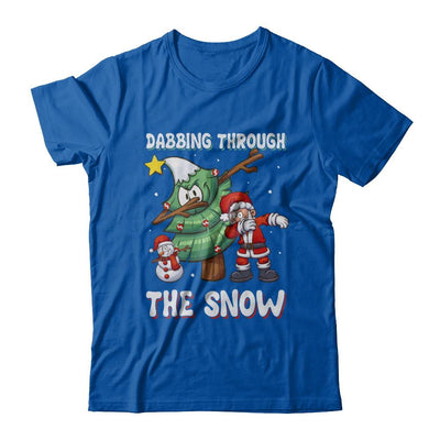 Dabbing Santa Snowman Christmas Tree-T-Shirt & Sweatshirt-Premium T-Shirt-Royal