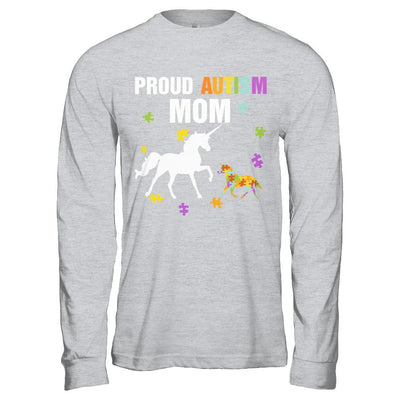 Proud Autism Mom Unicorn Autism Awareness-T-Shirt & Hoodie-