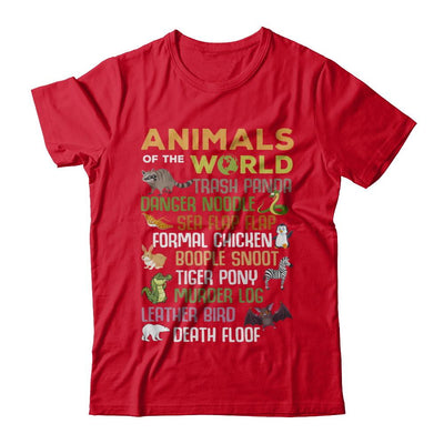 Funny Animals of The World-T-Shirt & Hoodie-Premium T-Shirt-Red