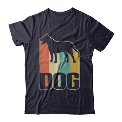 Classic Vintage Retro Style Dog-T-Shirt & Hoodie-Premium T-Shirt-Midnight Navy