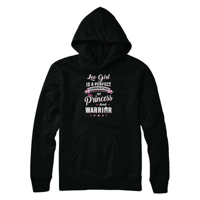 Leo Girl Princess Warrior July August Birthday-T-Shirt & Tank Top-Pullover Hoodie-Black