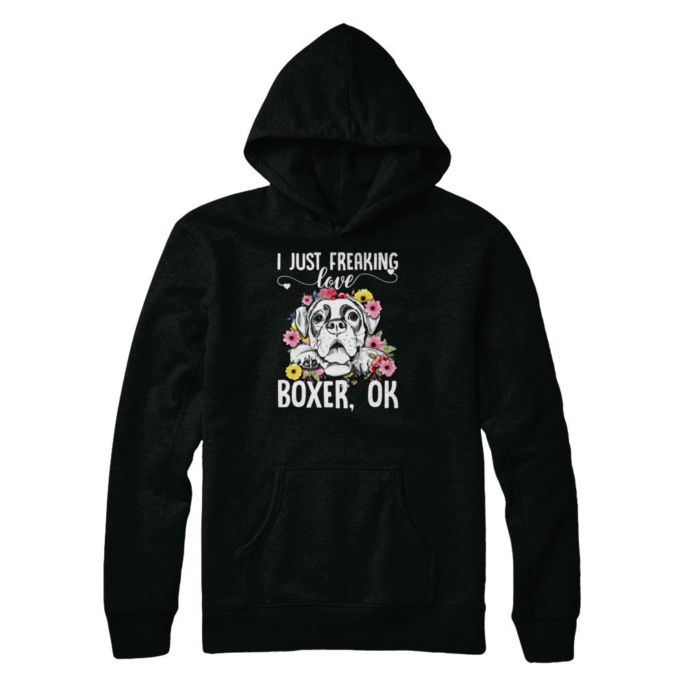 Dog I Just Freaking Love Boxer-T-Shirt & Tank Top-