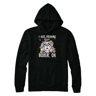 Dog I Just Freaking Love Boxer-T-Shirt & Tank Top-
