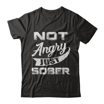 Not Angry Just Sober-T-Shirt & Hoodie-Premium T-Shirt-Black