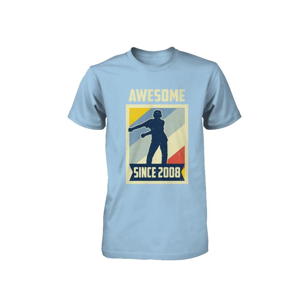 Vintage Floss 13th 2008 Birthday Gift for 13 Years Old Youth-Youth Shirt-Toddler T-Shirt-Light Blue