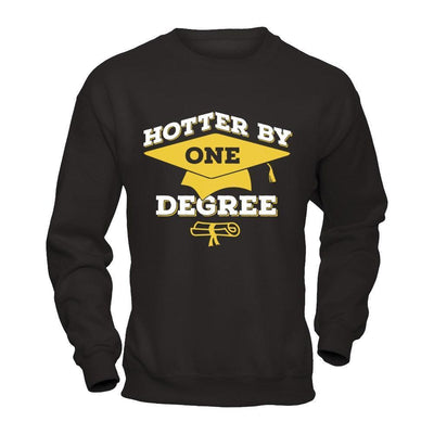 Hotter By One Degree-T-Shirt & Hoodie-Crewneck Sweatshirt-Black