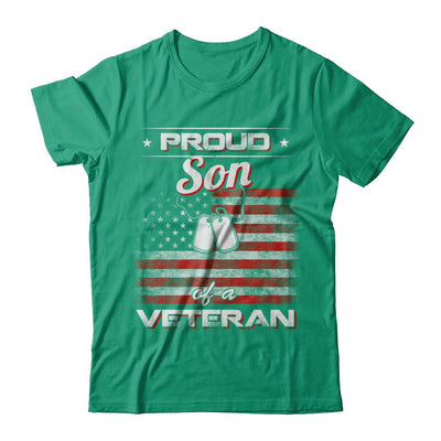 Proud Son Of A Veteran-T-Shirt & Hoodie-Classic T-Shirt-Kelly Green