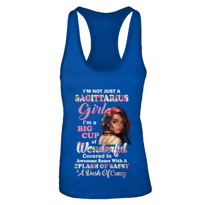I'm Not Just A Sagittarius Girl November December Birthday Gifts-T-Shirt & Tank Top-Women's Ideal Racerback Tank-Royal