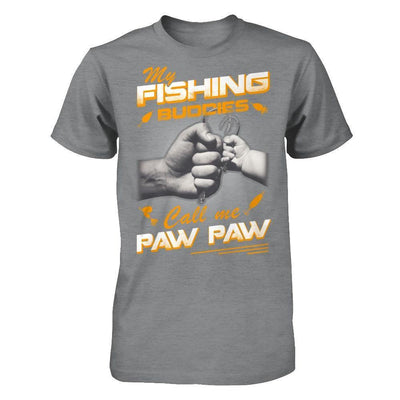My Fishing Buddies Call Me Paw Paw-T-Shirt & Hoodie-Classic T-Shirt-Sport Grey