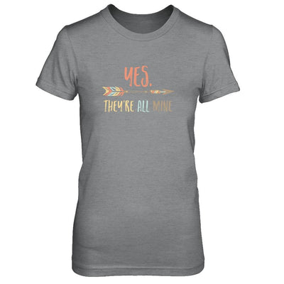 Yes They're All Mine-T-Shirt & Tank Top-Women's T-Shirt-Sport Grey