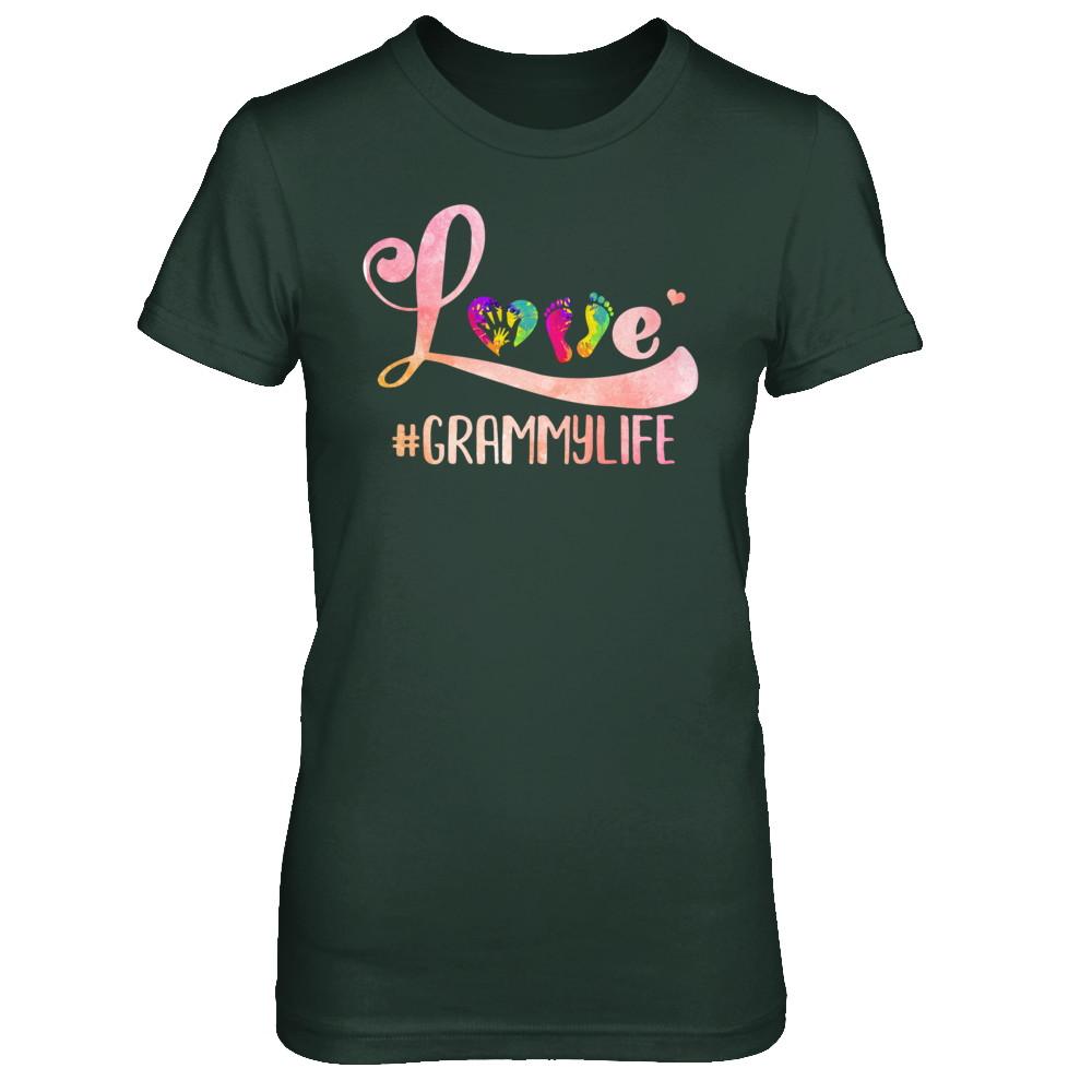 Love Grammylife Grammy-T-Shirt & Hoodie-Women's T-Shirt-Forest Green