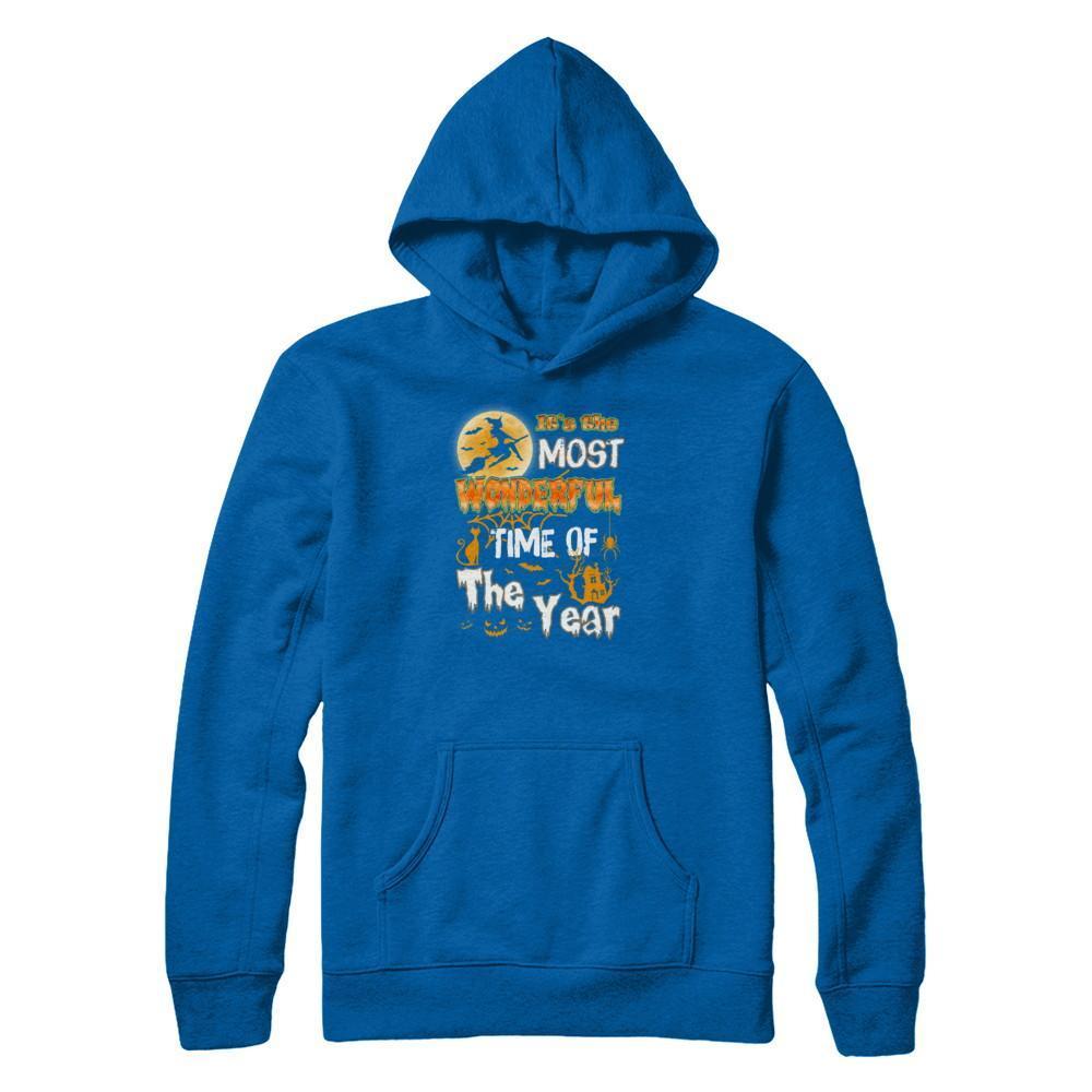 Halloween It's The Most Wonderful Time Of The Year Witches-T-Shirt & Tank Top-Pullover Hoodie-Royal