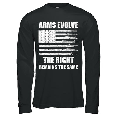 Arms Evolve The Right Remains The Same Gun Right-T-Shirt & Hoodie-