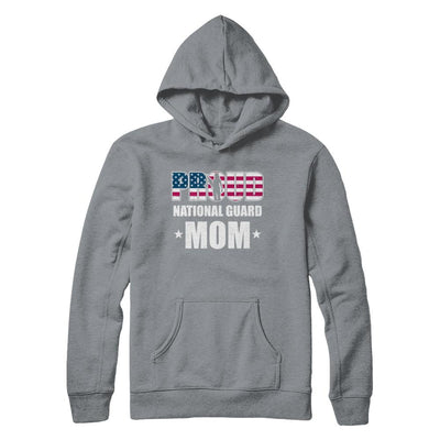 Proud National Guard Mom Veteran Mothers Day-T-Shirt & Hoodie-Pullover Hoodie-Light Steel