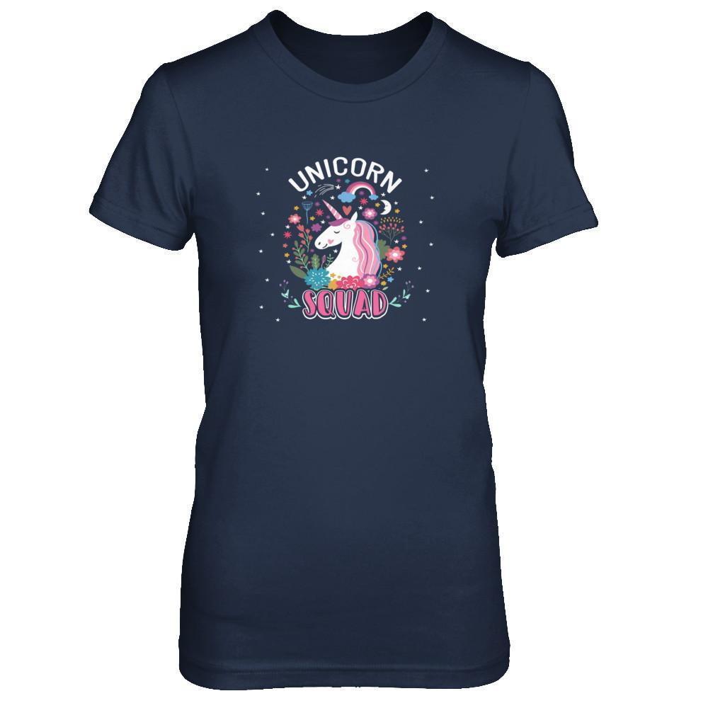 Unicorn Squad-T-Shirt & Tank Top-Women's T-Shirt-Navy