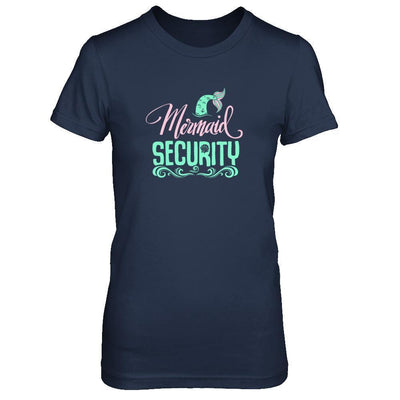 Mermaid Security-T-Shirt & Tank Top-Women's T-Shirt-Navy