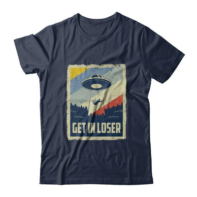 Vintage Get In Loser-T-Shirt & Hoodie-Classic T-Shirt-Navy