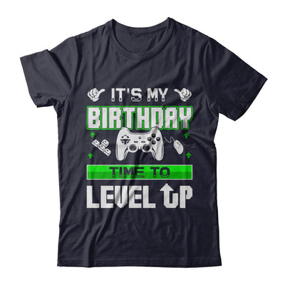 It's My Birthday Time To Level Up-T-Shirt & Hoodie-Premium T-Shirt-Midnight Navy