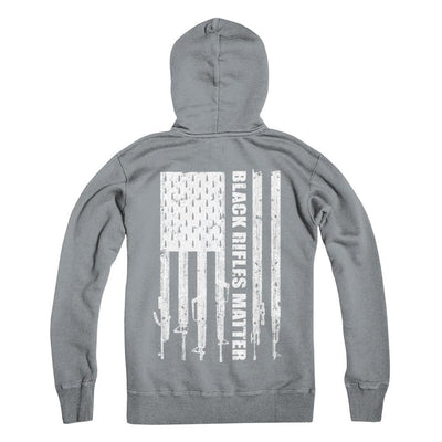 Black Rifles Matter 2nd Amendment Ar15-T-Shirt & Hoodie-Pullover Hoodie-Light Steel
