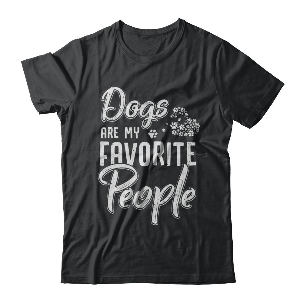 Dogs Are My Favorite People Cat Lovers